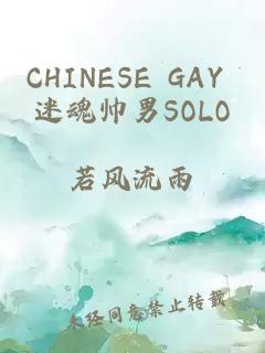 CHINESE GAY 迷魂帅男SOLO