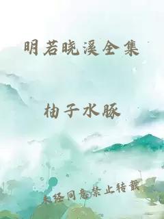 明若晓溪全集