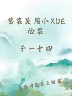 售票员用小XUE检票