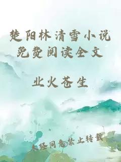 楚阳林清雪小说免费阅读全文