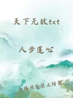 天下无敌txt