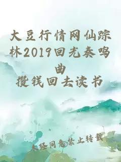 大豆行情网仙踪林2019回光奏鸣曲