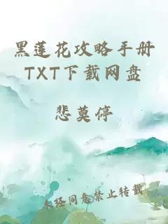 黑莲花攻略手册TXT下载网盘