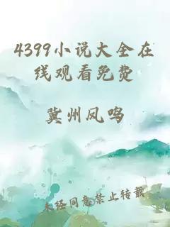 4399小说大全在线观看免费