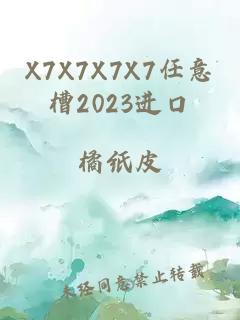 X7X7X7X7任意槽2023进口