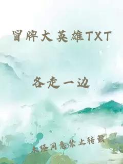 冒牌大英雄TXT