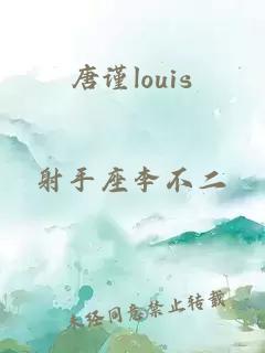 唐谨louis