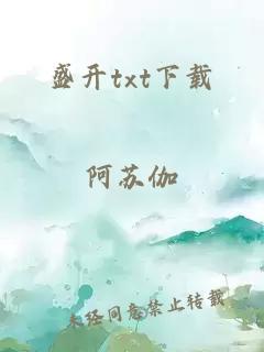 盛开txt下载