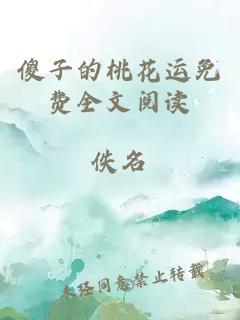 傻子的桃花运免费全文阅读