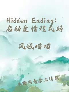 Hidden Ending：启动爱情程式码